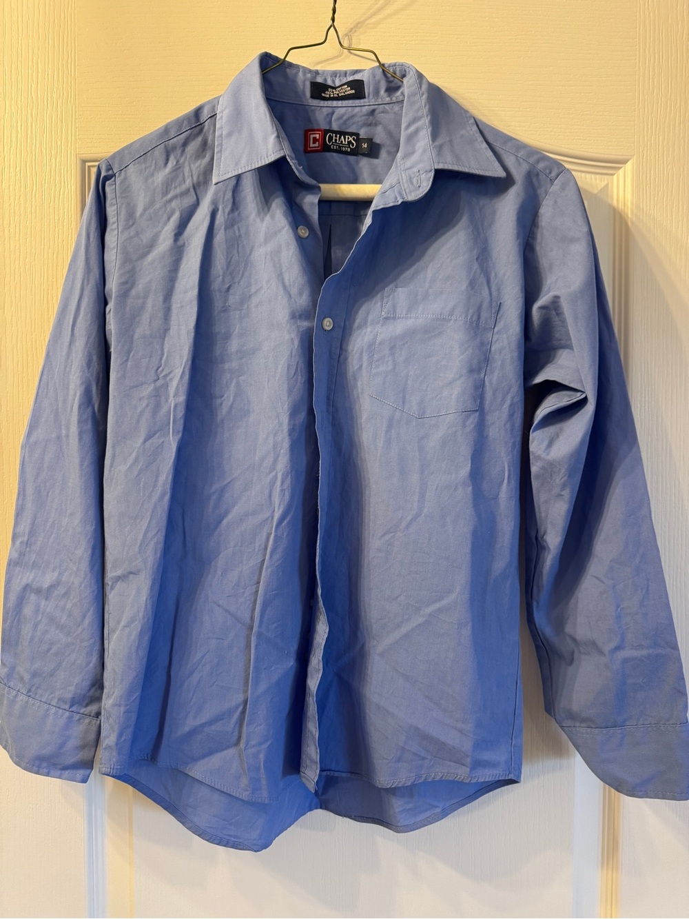 Ralph Lauren Light Blue Long Sleeve Button-Down Shirt